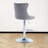 360°Swivel Bar Stools with Sliver Base-245266673
