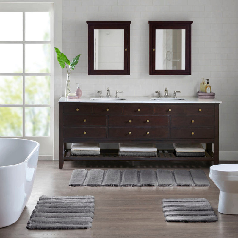 Bath Rug Grey