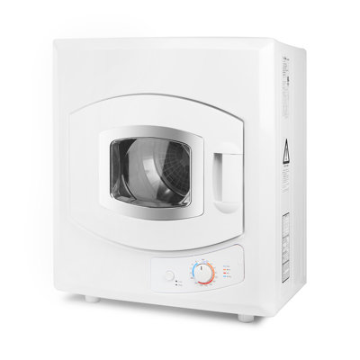 Barton Electric Compact Laundry Dryer 8.8lbs Capacity Clothes Dryer With Control Panel Automatic Drying