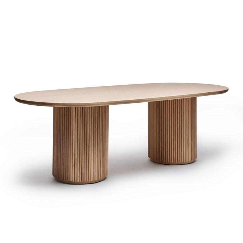 Laurel Oval Solid Oak Dining Table