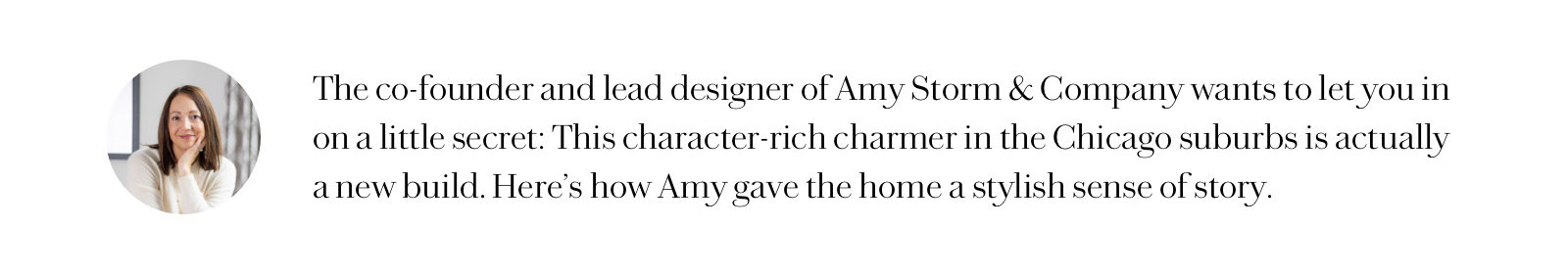 Here’s how Amy gave this character-rich charmer home in Chicago a sense of story – instantly.