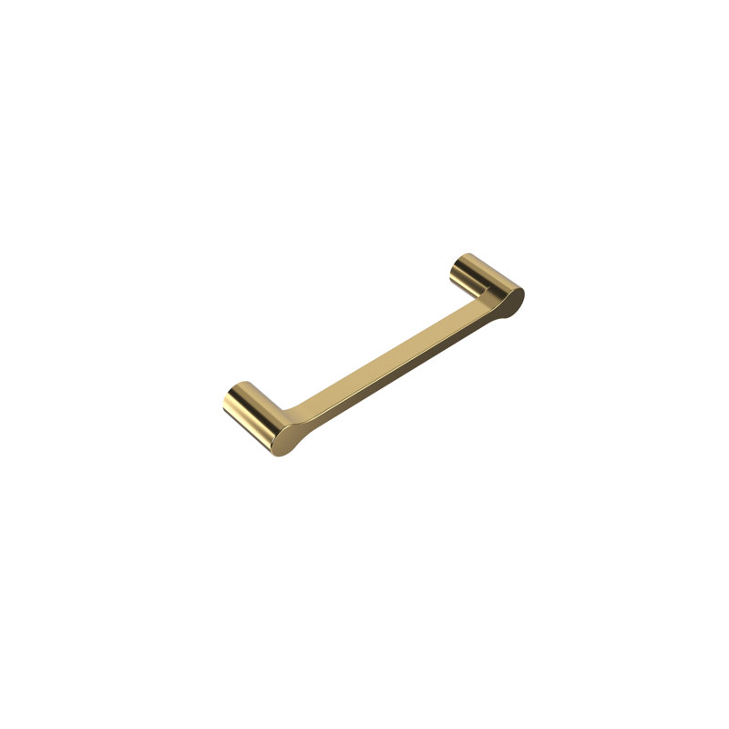 Elegant Cabinet Pull by Linnea, 5" CTC, Satin Brass