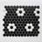 Perfection 1“ x 1" Porcelain Honeycomb Mosaic Wall & Floor Tile-74167573