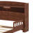 Platform Bed Featuring Bookcase Headboard And LED Motion-Sensing Light-1844938885-1844938886