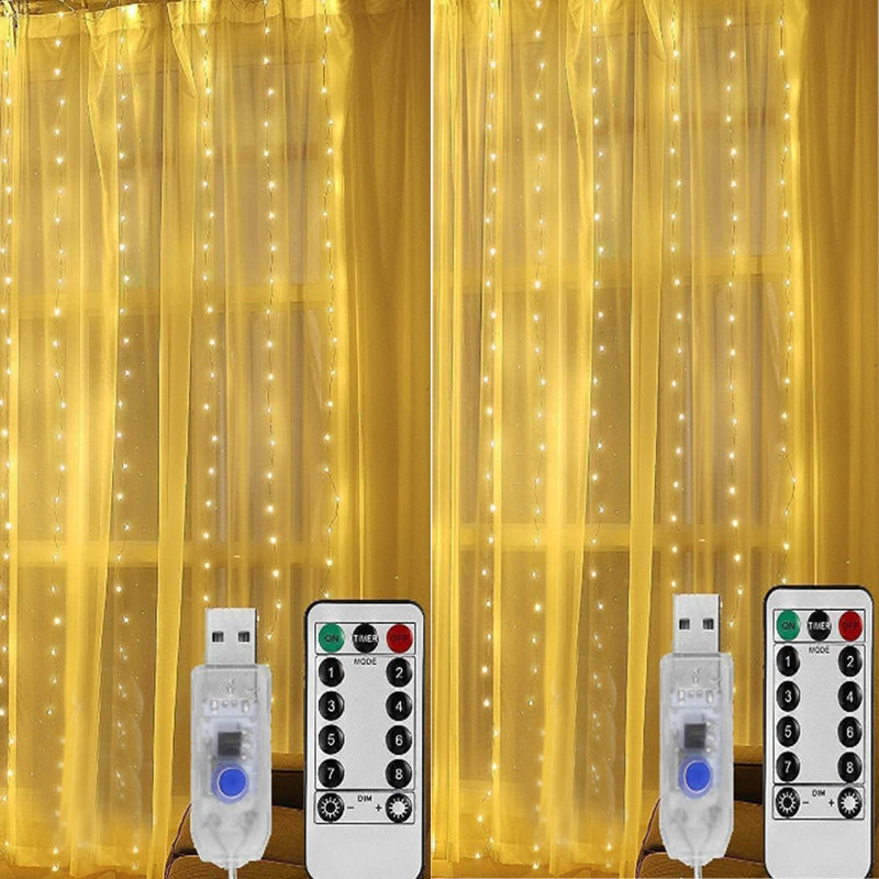 The Holiday Aisle Curtain Lights