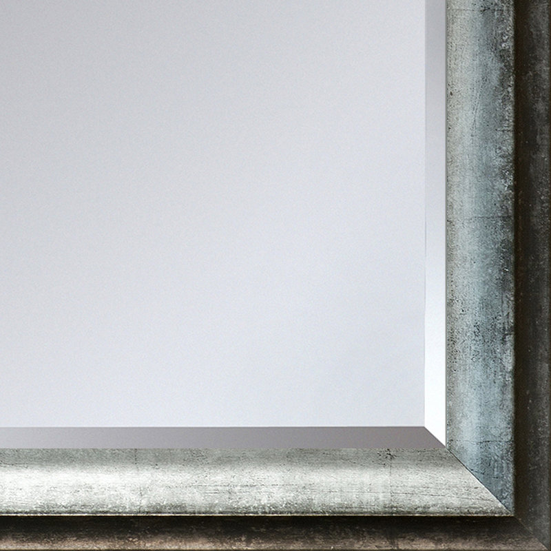 Aylin Wood Rectangle Wall Mirror, 29" x 25"