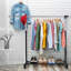 Sasaki Adjustable Rolling Clothing Rack