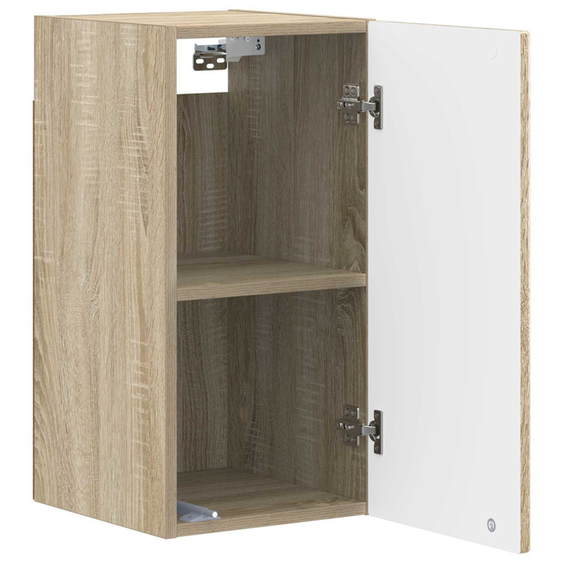 Bathroom Storage, Sonoma Oak