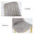 Branchville Upholstered Counter Stool with Metal Frame-795483944