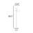 Dual Glass Globe Slender Floor Lamp