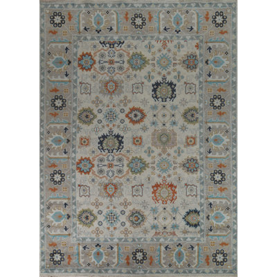 Handmade Wool Oushak Indian Area Rug 9x12