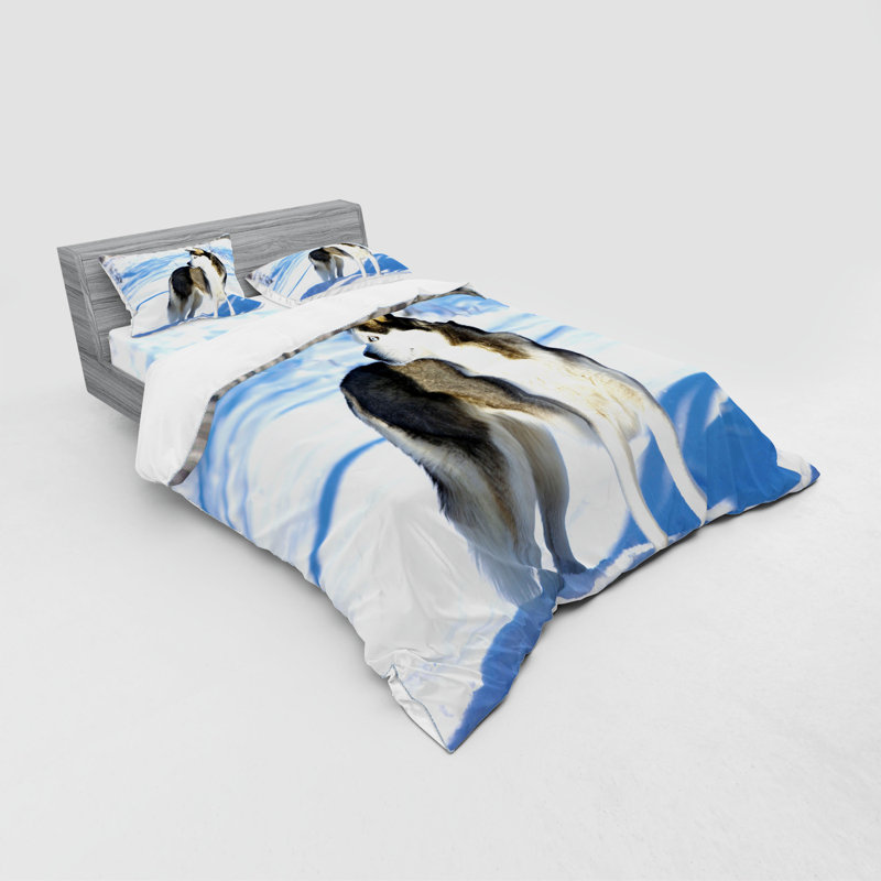 Rustic Polyester Duvet Cover, Queen Duvet Cover + 3 Additional Pieces