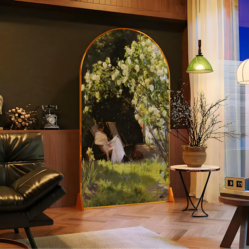 Écran de jardin rétro, 70.87" H x 47.24" W x 1.57" D