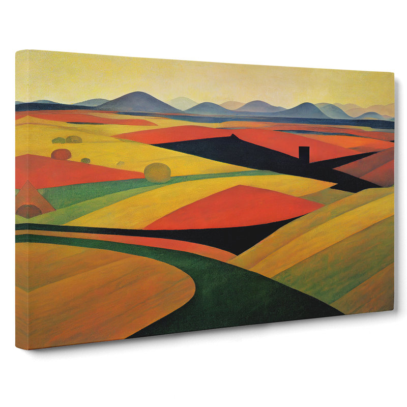 Beauteous Autumn Meadow - Wrapped Canvas, 40cm H x 60cm W x 3cm D