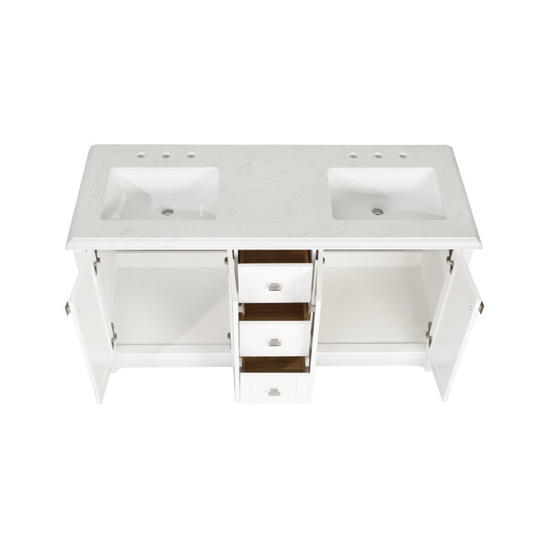 Meuble-lavabo pour salle de bain Meuble-lavabo pour salle de bain, Blanc