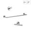 Gealuna 4 Piece Bathroom Hardware Set