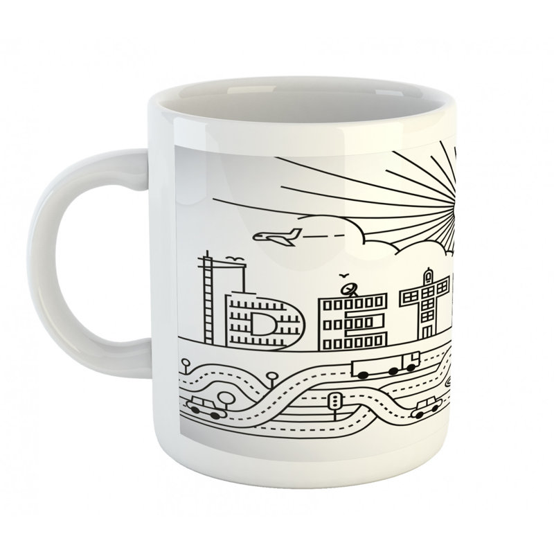 Grande tasse à café détroit