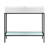Pierre 32" Open Shelf Black Frame Freestanding Bathroom Vanity with Sink Top-59097702