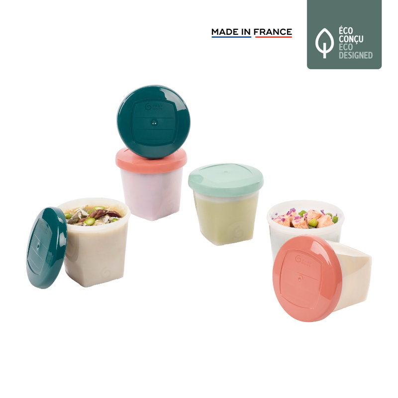 Contenant alimentaire Daysie - ensemble de 6