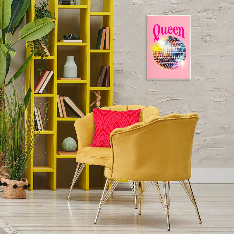 «Sparkling Disco Queen» par Elizabeth Medley, H 19 po x l 13 po