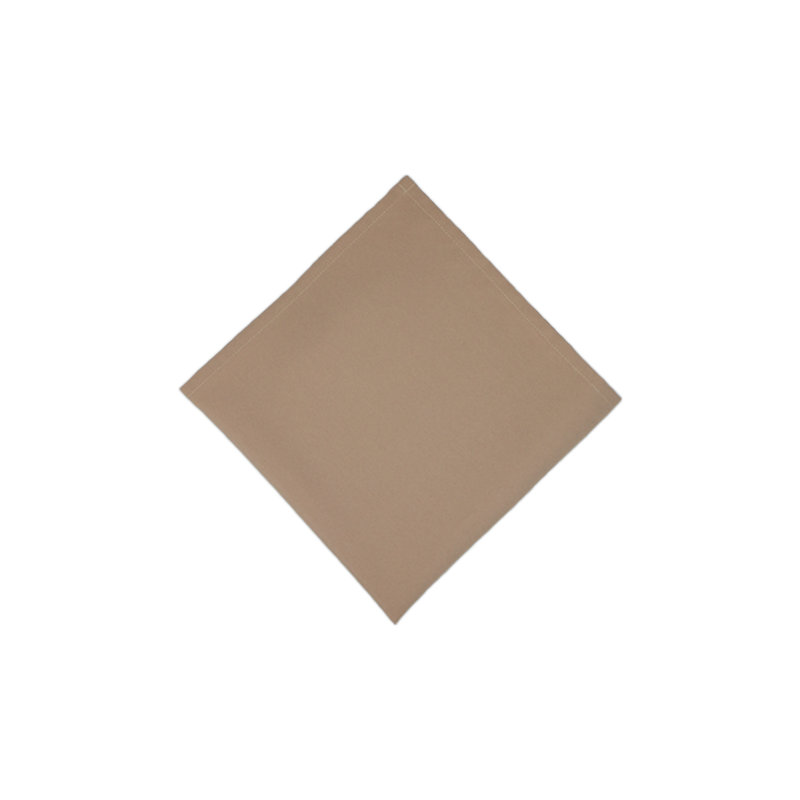 Polyester Square Napkin, Brown