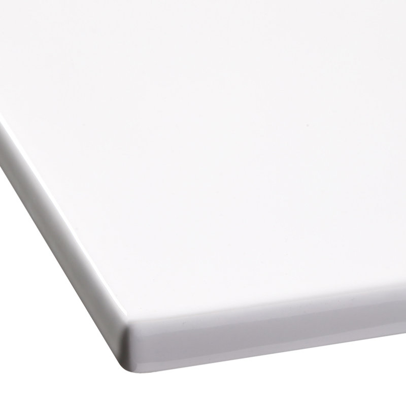 Plateau de meuble-lavabo simple 49 po avec lavabo en porcelaine vitreuse