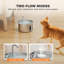 2.5L Cat Water Fountain for Drinking Stainless Steel Ultra-Silent