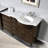 Davian Single Bathroom Vanity with Marble Top-33584383