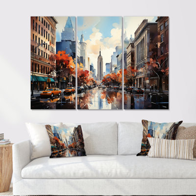 Autumn New York City Breeze - City New York Wall Art