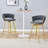 Two-Piece Rotating Swivel Chair Only Chairs, Not Including Tables-300437263