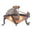 Catch of the Day Trout 3 - Light Semi Flush Mount