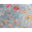 Tapis unique bleu ciel de 10 pi