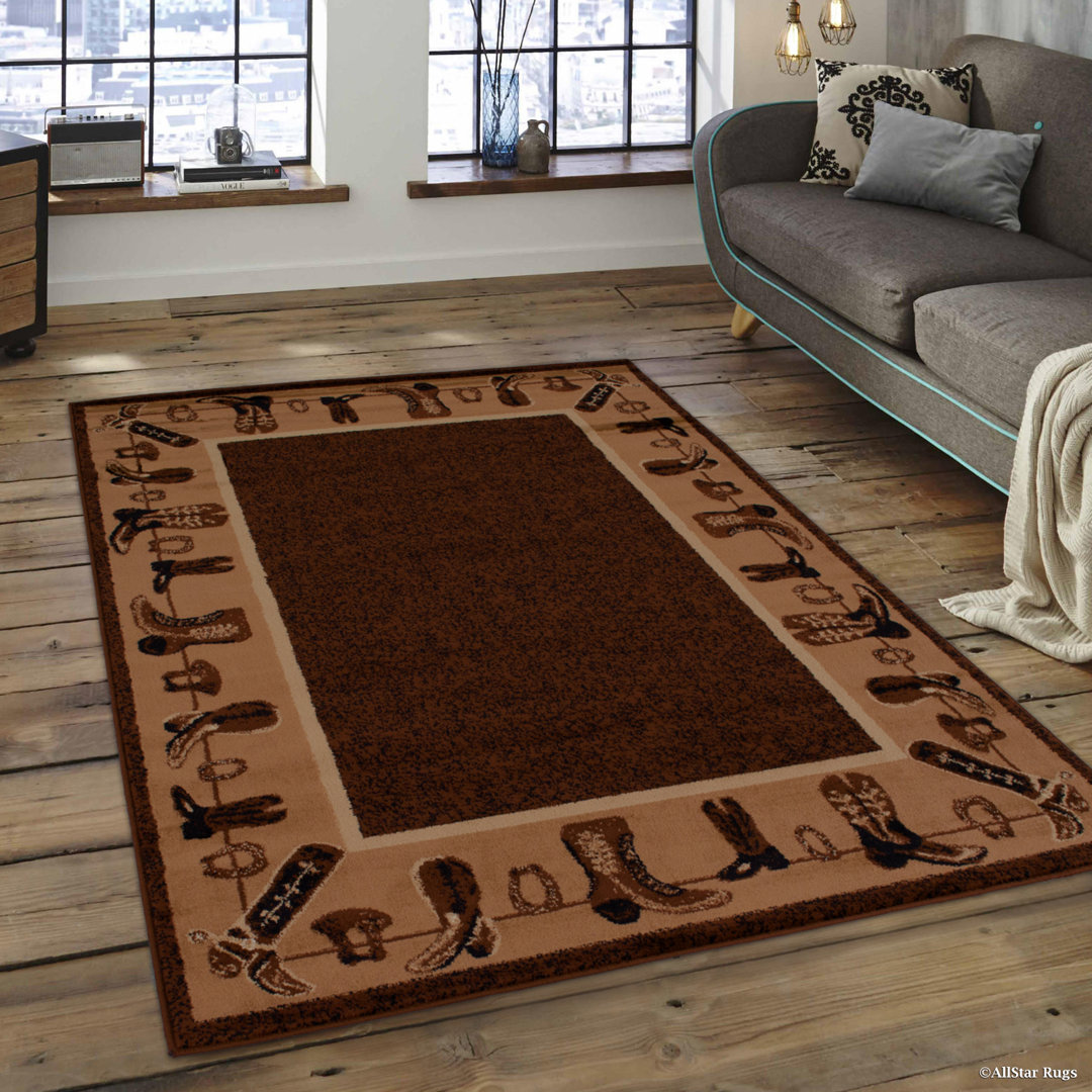 Lacour Southwestern Indoor Rug Loon Peak® Rug