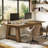 62.6" Executive Desk, Large Office Computer Desk