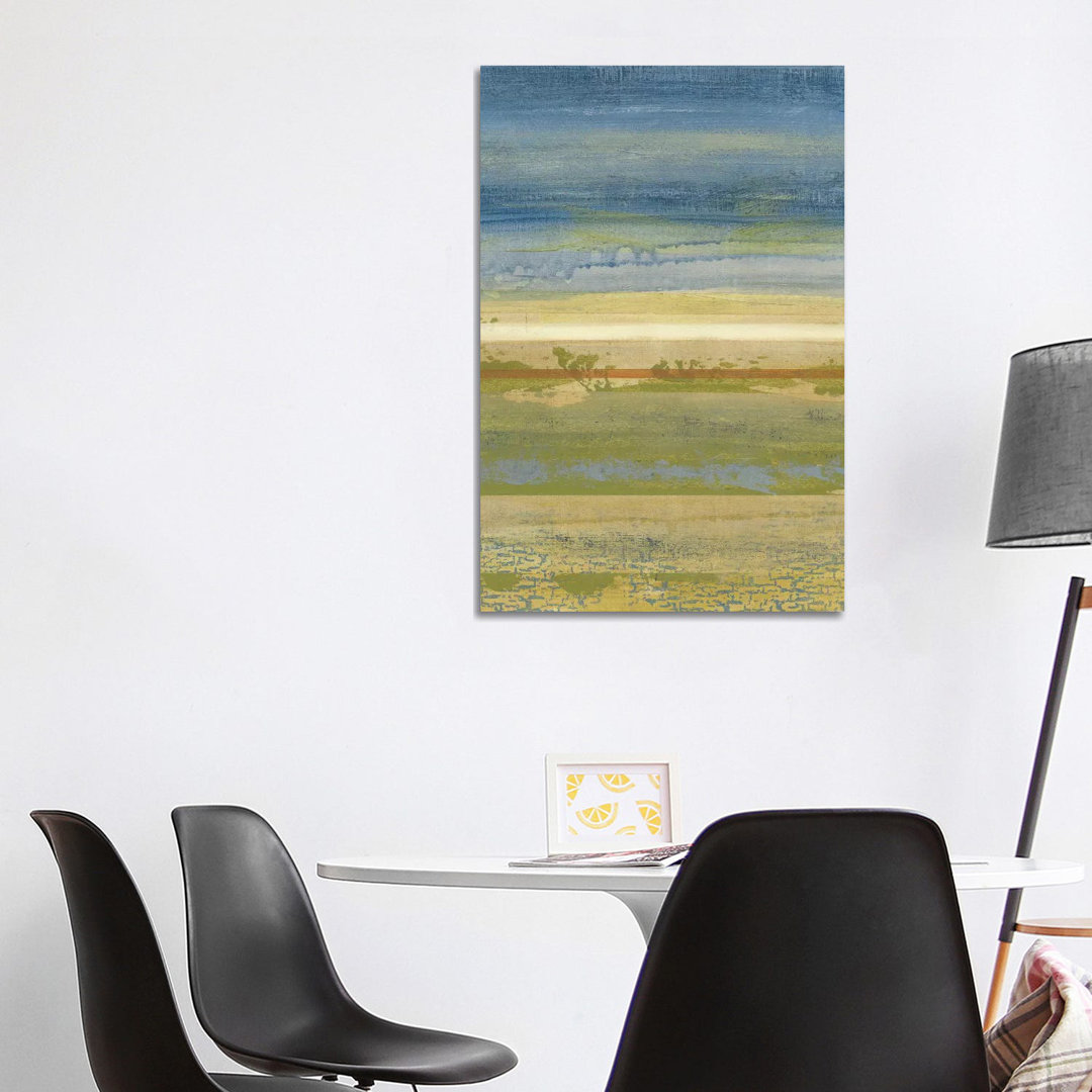 Sky And Earth II by Megan Meagher - Wrapped Canvas Painting