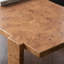 Table de bout Minimal Acajou