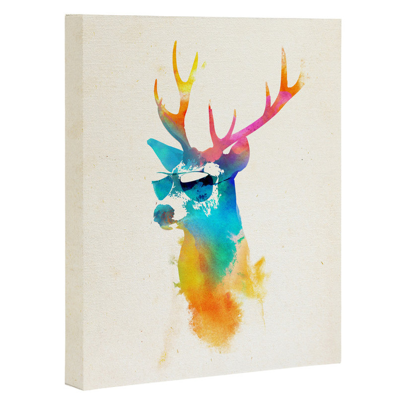 Robert Farkas - Graphic Art on Canvas, 20" H x 16" W x 1.5" D
