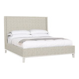 Michael Weiss Upholstered Wingback Bed