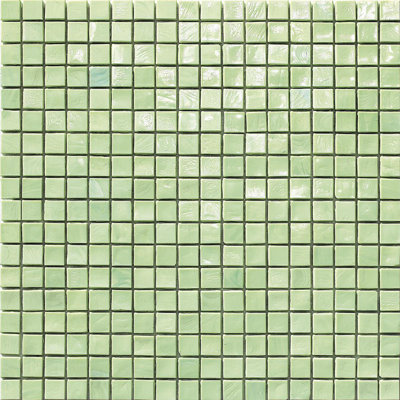 Emerald 1 5/8" x 5/8" Glass Mosaic