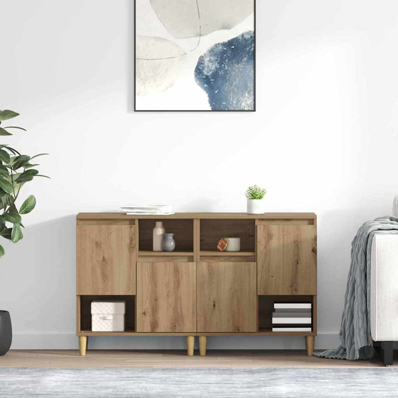 60cm Sideboard, Artisan Oak