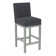 Tabouret de comptoir rembourré