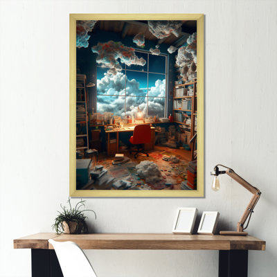 «Dreamy Office I» sur toile