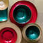 Metallic Handmade Glass Salad/Dessert Plate-94016342