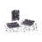 4.5 in. x 4 in. Full Mortise 5/32 in. Radius Ball Bearing Hinge with Non-Removable Pin-14071286