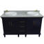 Ensemble de meuble-lavabo de salle de bain double 61 po Pompano-896080791-896080790