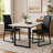 Vesta Modern Faux Leather Upholstered Dining Chairs (Set of 2)-272939172-272939174-292613952