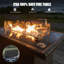 LayinSun 10 Pieces Outdoor Patio Furniture Set With 44'' Propane Fire Pit Table-1652349987-1652350012