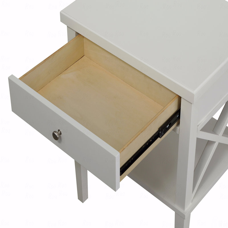 Table de chevet In White