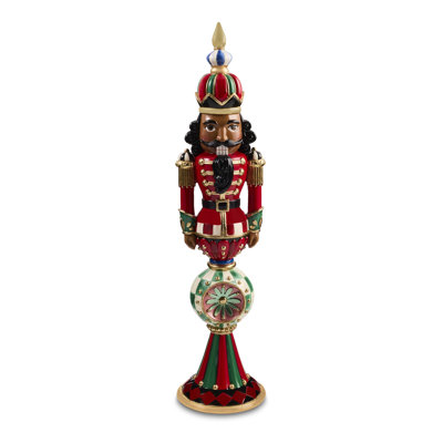 Timeless Tartan Resin Reflector Black Nutcracker