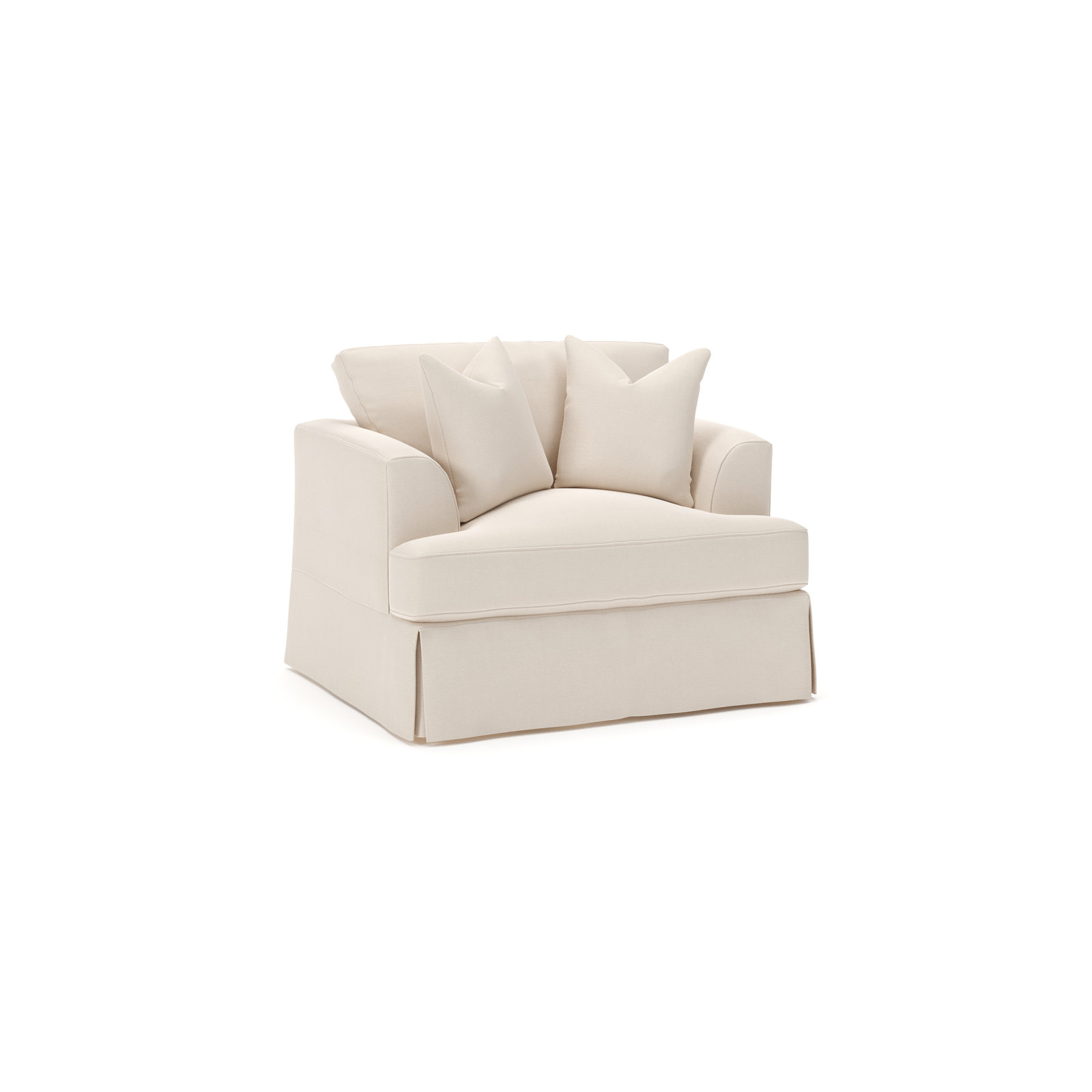 Lucia Armchair - Custom Upholstery by Wayfair™, Canvas Sunbrella® Canvas